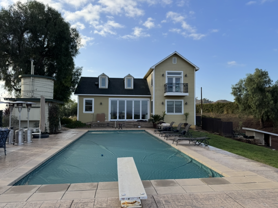 Farm house pool